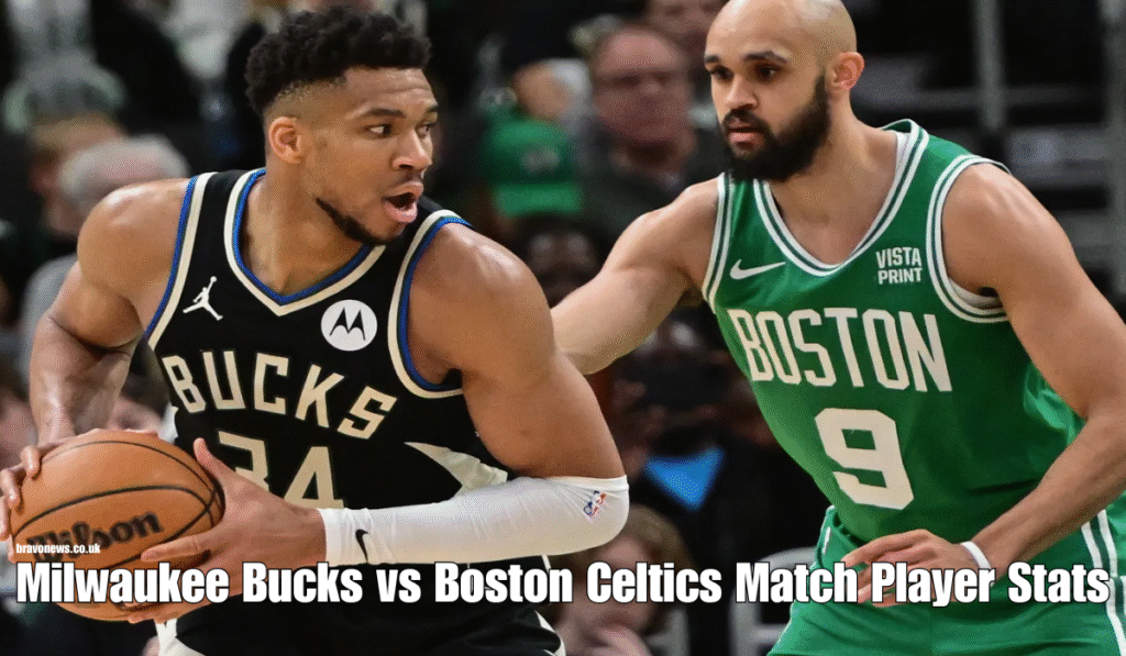 Milwaukee Bucks vs Boston Celtics Match Player Stats