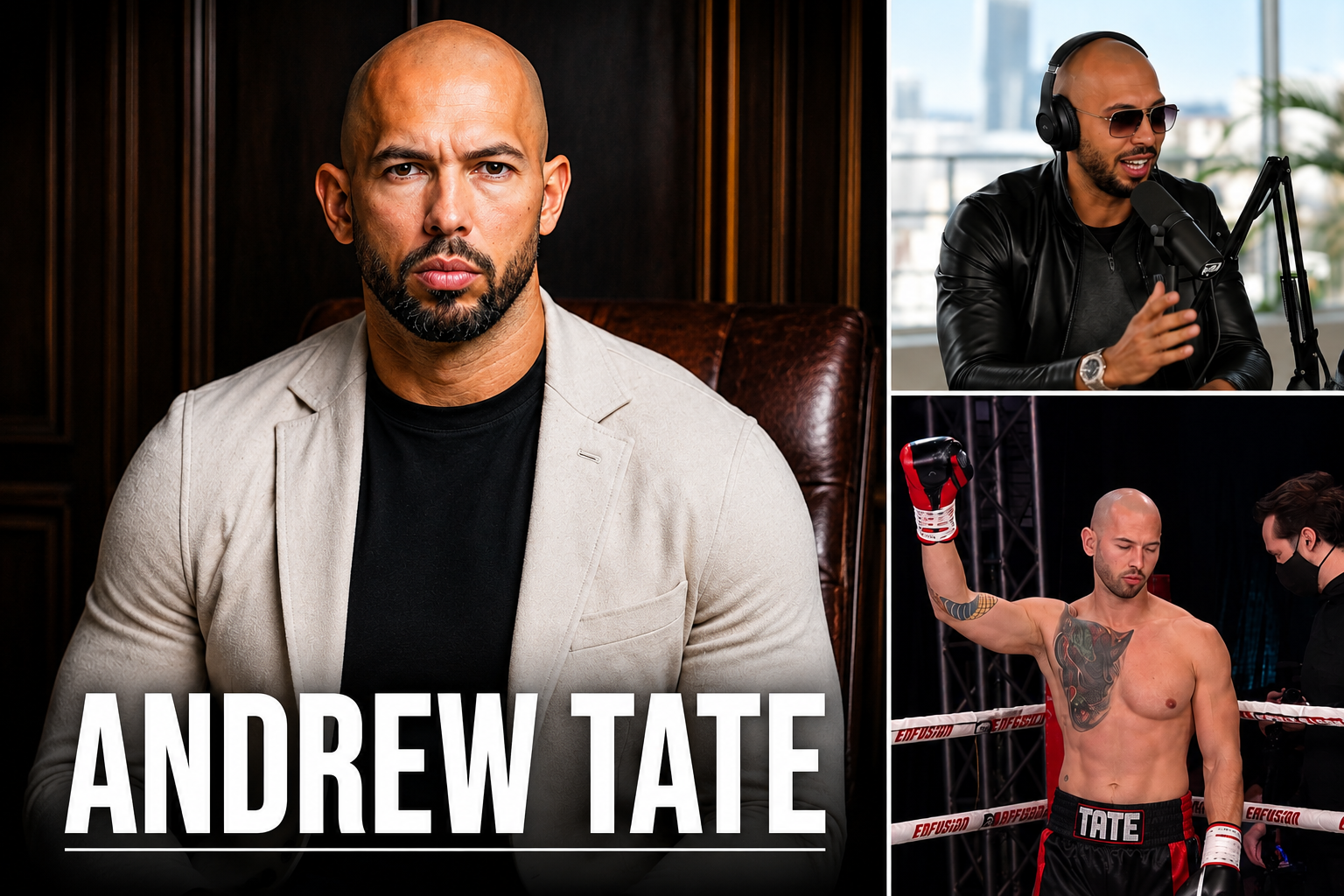 Andrew Tate From Kickboxing Champion to Global Internet Phenomenon